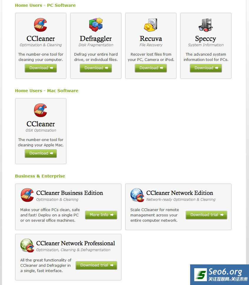 Piriform 系列软件更新及汉化(CCleaner/Defraggler/Recuva)