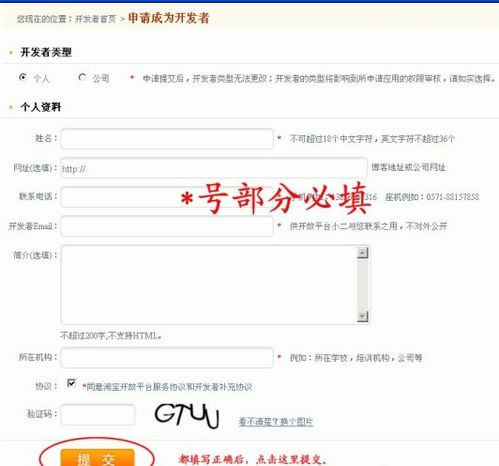 淘宝客appkey申请详细图文教程