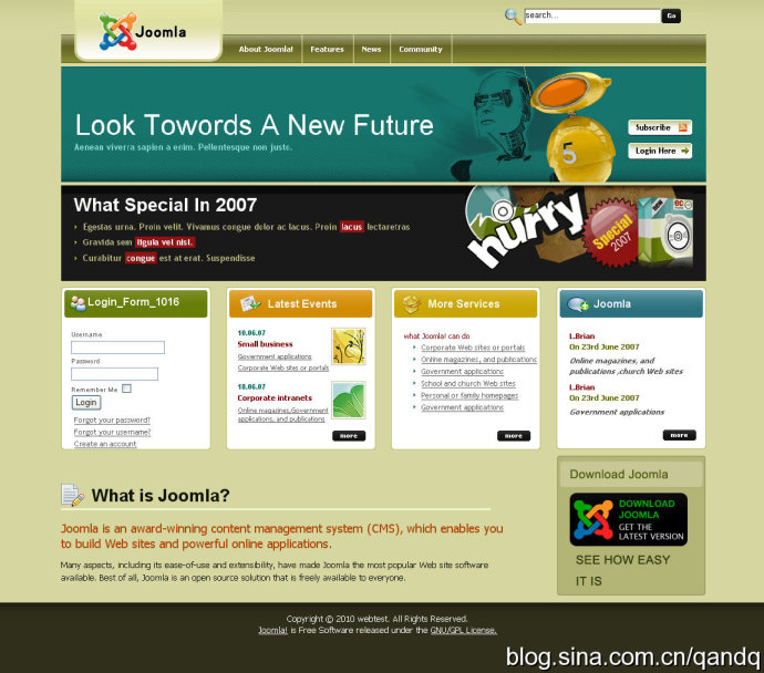 Joomla模板教程二